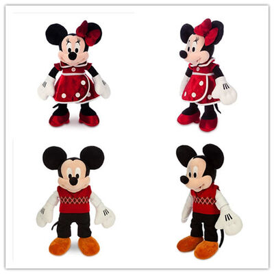 Natal Minnie Mouse e brinquedos do luxuoso de Mickey Mouse Disney 40cm