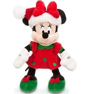 O Natal vermelho Mickey Mouse dos brinquedos do luxuoso de Disney encheu 45cm personalizados