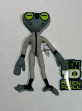 Brinquedos enchidos força do luxuoso dos desenhos animados do estrangeiro de Ben 10 da forma para o jogo do bebê