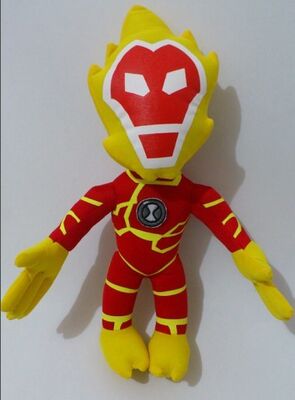 Brinquedos enchidos força do luxuoso dos desenhos animados do estrangeiro de Ben 10 da forma para o jogo do bebê