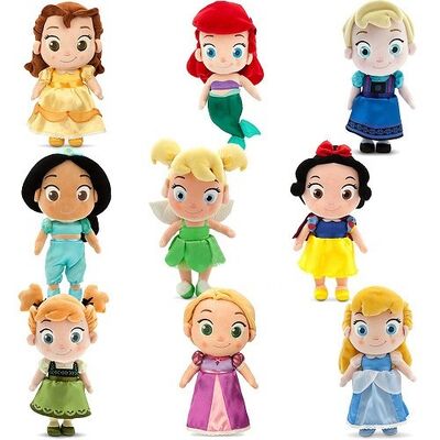 Forme a princesa bonito Família Stuffed Luxuoso Brinquedo de Disney para a coleção 12 polegadas