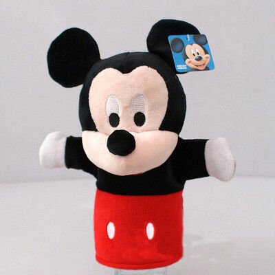 Fantoches de mão bonitos do luxuoso de Mickey Mouse Minnie Mouse para presentes da promoção