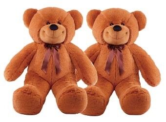 Projeto original do brinquedo enorme profissional do luxuoso do urso de peluche na característica completa