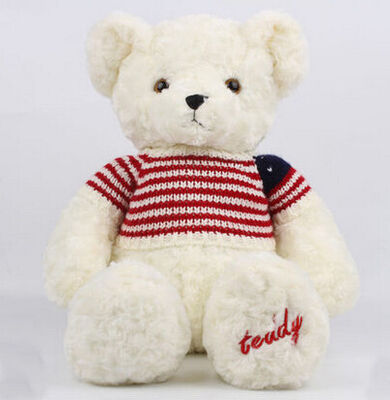 O luxuoso personalizado do urso de peluche de Brown escuro brinca a função da opção dos clientes