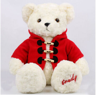 Urso de peluche de Brown dos brinquedos do bicho de pelúcia do CE 30cm personalizado com revestimento