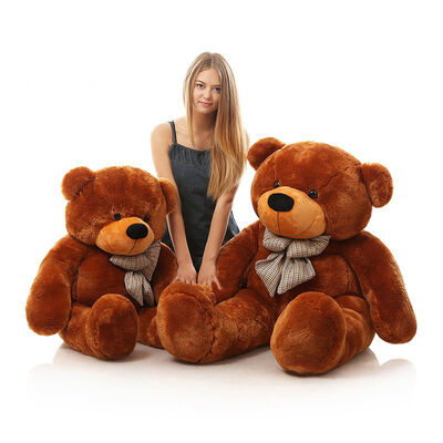 luxuoso enorme do urso de peluche dos brinquedos do bicho de pelúcia de 100cm tamanho grande do grande