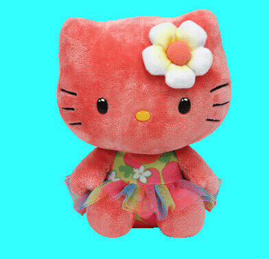 brinquedos enchidos do luxuoso de 20cm Hello Kitty desenhos animados alaranjados bonitos para a coleção