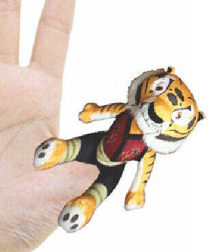 fantoches do dedo das crianças dos fantoches do dedo do luxuoso da panda de um Fashon Kungfu de 4 polegadas