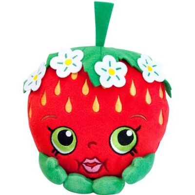 Shopkins classificou os brinquedos ASTM-963 bonito vermelho do luxuoso dos desenhos animados dos caráteres