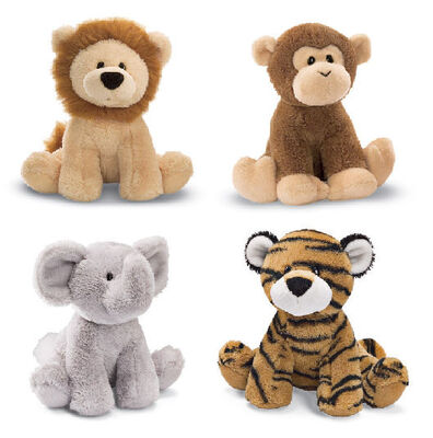Brinquedos pequenos enchidos bonitos do luxuoso do animal de exploração agrícola para crianças e crianças