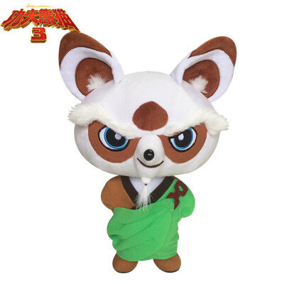 8 o luxuoso enchido Shifu mestre dos desenhos animados da polegada 3 brinca o verde e o branco