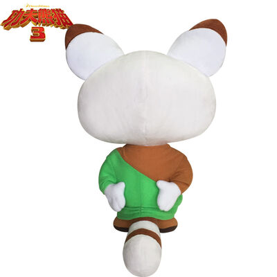 8 o luxuoso enchido Shifu mestre dos desenhos animados da polegada 3 brinca o verde e o branco