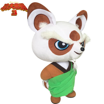 8 o luxuoso enchido Shifu mestre dos desenhos animados da polegada 3 brinca o verde e o branco