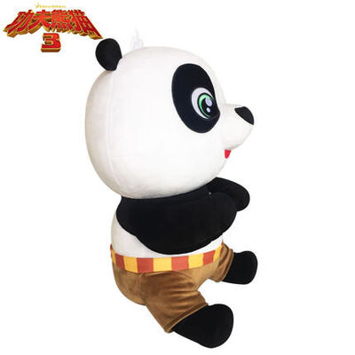 O luxuoso enchido do Po da panda do bebê da panda 3 de Kungfu desenhos animados bonitos brinca 20cm