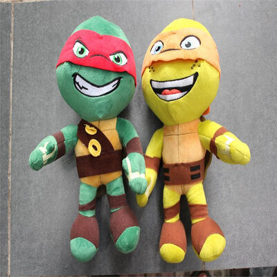 Os desenhos animados adolescentes das tartarugas 2 de Ninja do mutante encheram brinquedos do luxuoso das crianças 12 polegadas