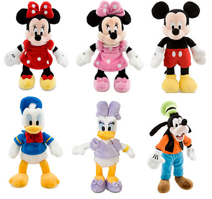 O luxuoso original de Disney do conjunto completo brinca bichos de pelúcia da família de Disney 22cm