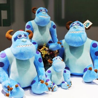 Brinquedos enchidos do luxuoso das crianças do boneco de acção da universidade dos monstro