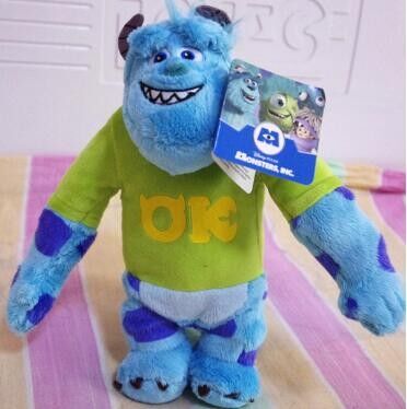 O luxuoso enchido brinca o boneco de acção de Mike Wazowski da universidade dos monstro para a coleção