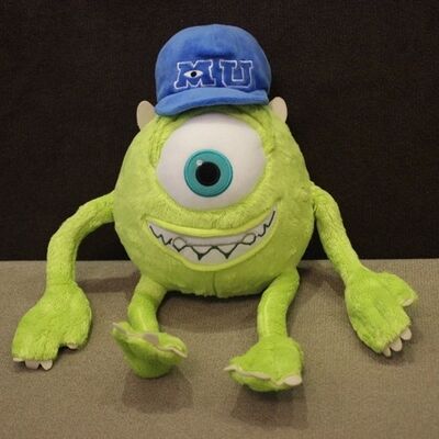 O luxuoso enchido brinca o boneco de acção de Mike Wazowski da universidade dos monstro para a coleção