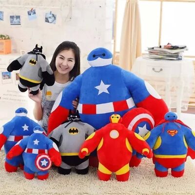 o herói grande bonito 6 de 20cm e os vingadores encheram brinquedos do luxuoso para crianças