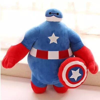 o herói grande bonito 6 de 20cm e os vingadores encheram brinquedos do luxuoso para crianças