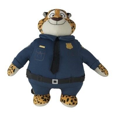 Os personagens de banda desenhada Zootopia de Disney encheram brinquedos do luxuoso dos desenhos animados 9 polegadas
