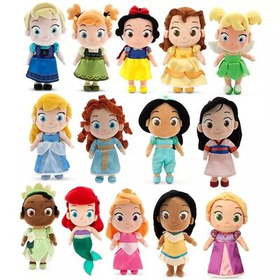 Forme a princesa bonito Família Stuffed Luxuoso Brinquedo de Disney para a coleção 12 polegadas