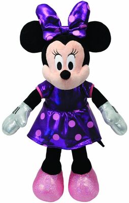 Material macio super roxo original roxo e vermelho de Disney Minnie Mouse