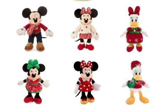 Natal Pato Donald de Disney e margarida para a promoção do feriado