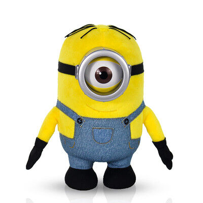 Desprezível eu 3 luxuoso dos desenhos animados do olho dos sequazes 3D brinca o amarelo 22cm