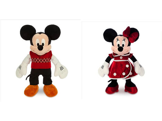 Natal Minnie Mouse e brinquedos do luxuoso de Mickey Mouse Disney 40cm