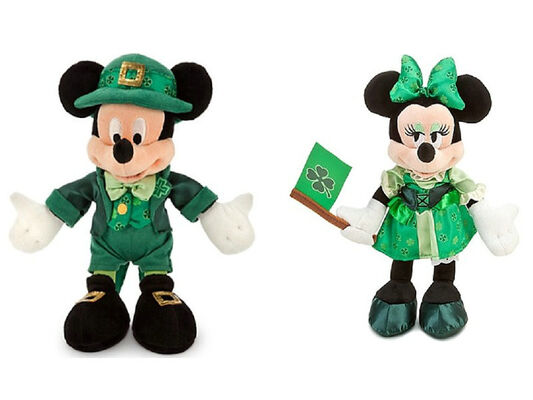 bichos de pelúcia de Disney da mostra do mundo da Irlanda dos brinquedos do luxuoso de Disney de 10 polegadas