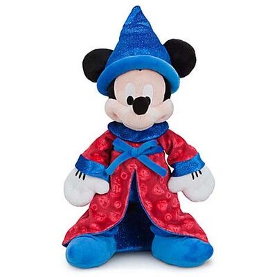 Os bichos de pelúcia Mickey Mouse e Minnie Mouse de Disney acreditam na mágica 12 polegadas