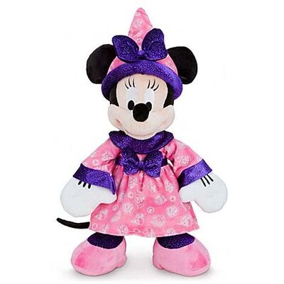 Os bichos de pelúcia Mickey Mouse e Minnie Mouse de Disney acreditam na mágica 12 polegadas
