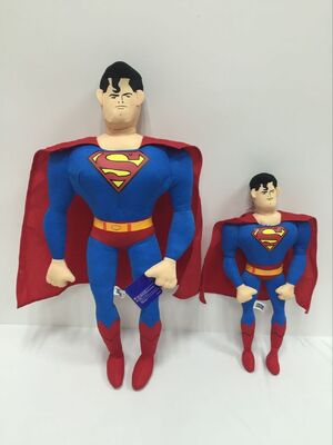 O grande luxuoso dos desenhos animados do superman brinca brinquedos macios enchidos 16 avança/24 avança/36 polegadas