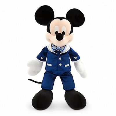 Luxuoso Mickey Mouse e Minnie Mouse da celebração do diamante de Disneylândia