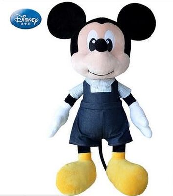 O luxuoso preto de Disney brinca Mickey Mouse preto e Minnie Mouse 16 polegadas