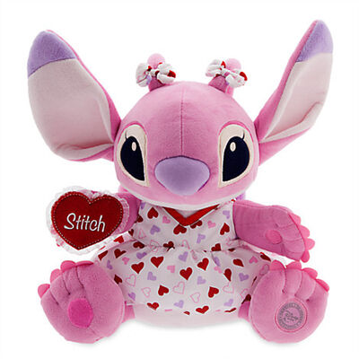 Ponto verde e cor-de-rosa do dia de são valentim e material macio super dos brinquedos do luxuoso do anjo
