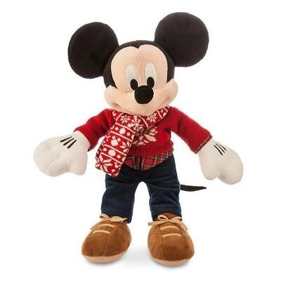 O luxuoso de Disney da forma brinca o Natal Mickey e Minnie Mouse 40cm