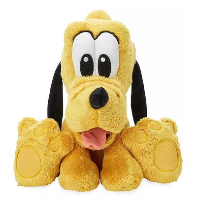 Pelúcia Macia do Pluto Big Feet da Disney 25cm