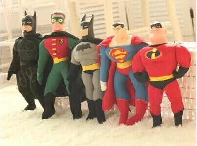 O luxuoso dos desenhos animados EN71 brinca os vingadores de aço da liga de justiça do superman de Batman