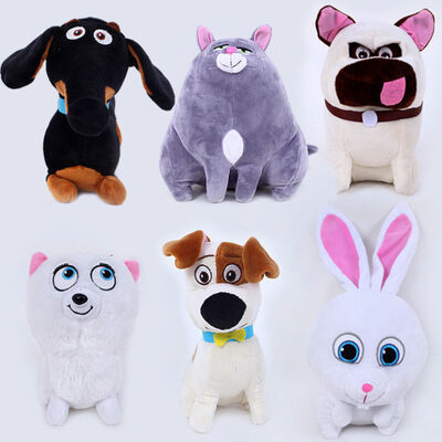 O luxuoso secreto de Disney da vida dos animais de estimação brinca brinquedos enchidos Disney de 6 - 8 polegadas para o festival