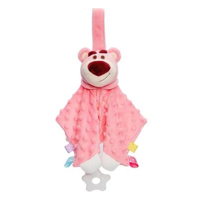Elephent e brinquedos bonitos do bebê do luxuoso dos carneiros com bocal, chupeta infantil do brinquedo do luxuoso