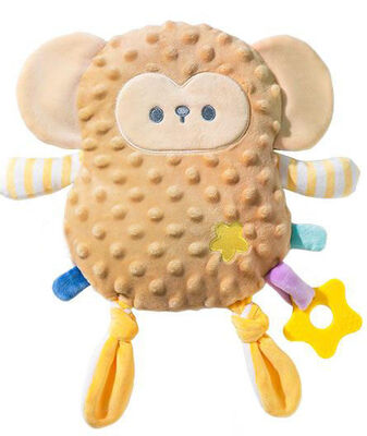 Brinquedos bonitos do bebê do luxuoso do gato do girafa com a chupeta infantil do brinquedo do luxuoso do bocal