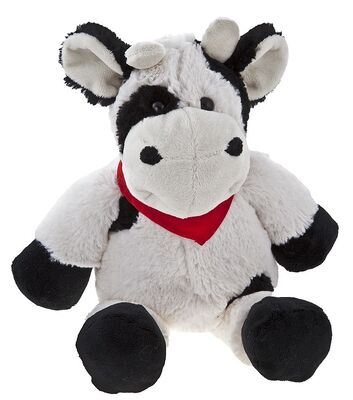 Os presentes relativos à promoção animais enchidos roxo da vaca de leite brincam o padrão do CE de 8 polegadas
