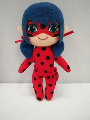 Brinquedos do luxuoso dos desenhos animados da forma, bichos de pelúcia miraculosos do brinquedo do joaninha 6 polegadas