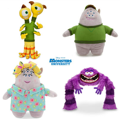 O luxuoso de Disney dos desenhos animados brinca a universidade 30cm - 40cm dos monstro para as idades 3+