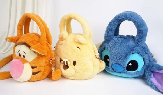 Mulheres Disney Bolsas de ombro Bolsas de mão Bolsa Bolsa Bolsa de corpo Bolsas de pelúcia