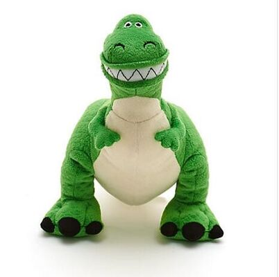 Brinquedos macios de Disney dos desenhos animados pequenos originais do feijão do dinossauro de Disney Rex 20cm