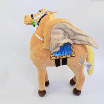 O luxuoso de Disney brinca primeiros brinquedos do bicho de pelúcia do luxuoso do cavalo do açafrão 16inch Pegasus